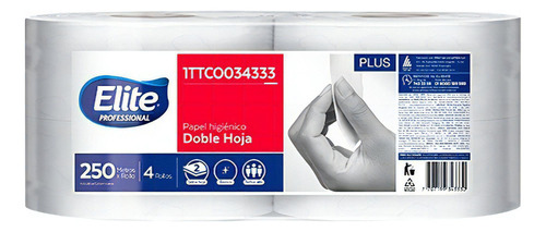 Papel Higiénico Jumbo Elite X 250 Mts