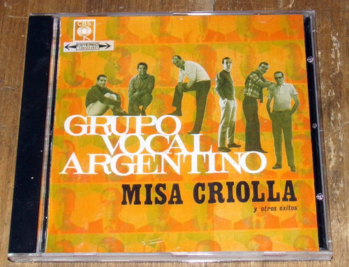 Grupo Vocal Argentino Misa Criolla Cd Bajado De Lp Kktus 