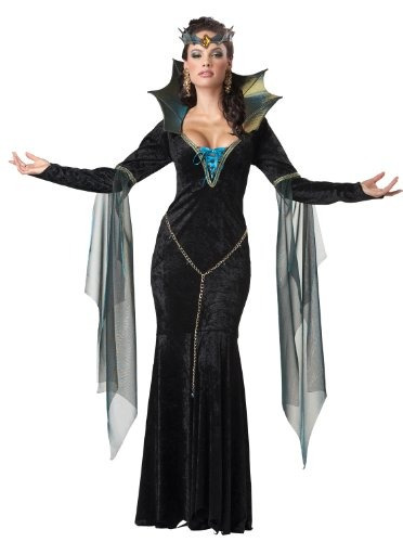 Disfraz De Hechicera Malvada Para Mujer Talla: L Halloween