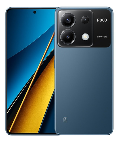 Celular Xiaomi Poco X6 5g Dual Sim 256gb Global 12gb Ram Snapdragone 7s Gen2 Nfc 6.67'' 120hz 5100mah 64mp Ois