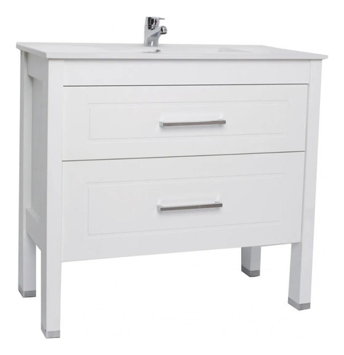 Mueble De Baño De Pie Jazz Bacha Loza 70x46 Blanco - Campi