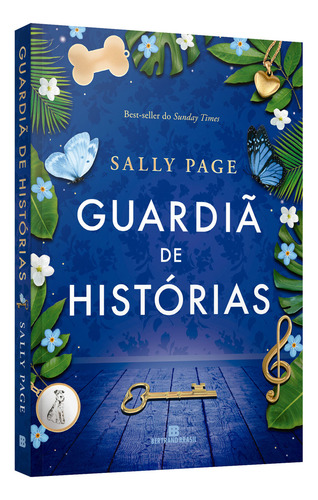 Guardiã de histórias, de Sally Page. Editora Bertrand Brasil, capa mole, edição 1 em português, 2024