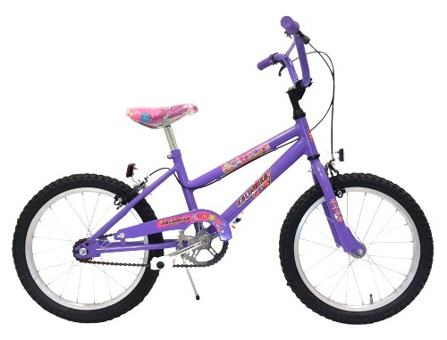 Bicicleta Infantil Cross R16 Nena Lila 
