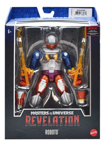 Figura De Roboto Masters Of The Universe Revelation Motu