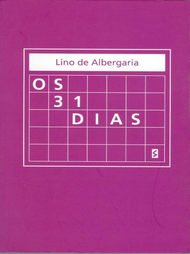 Os 31 Dias, De Albergaria, Lino De. Editora Scriptum, Capa Mole Em Português