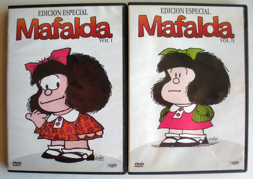 Dvd - Mafalda Vol. 1 Y 2 - Quino