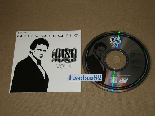 Jose Jose 25 Años Vol 1 Aniversario 1990 Ariola Cd