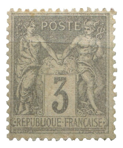 Francia Sello Estampilla Yvert 87 Mnh Sage 1880