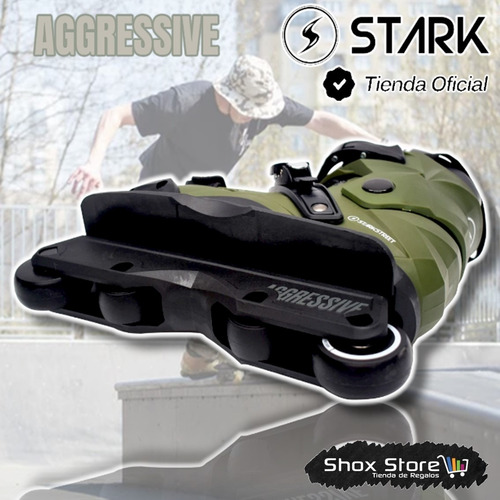 Rollers Stark Profesionales Aggressive Salto Truco Skatepark