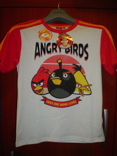 Polo Para Niños - Angry Birds