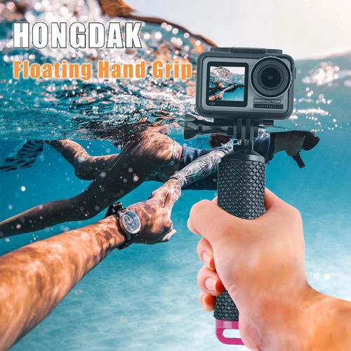 Flotador Floaty Bobber Baston Yellow Para Cámaras Gopro Hero