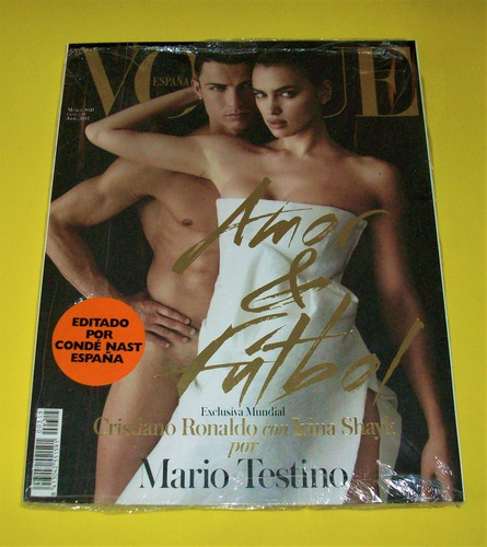 Cristiano Ronaldo Revista Vogue España 2014 Irina Shayk