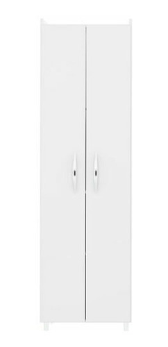 Imagen 1 de 2 de Ropero Mulata 308 color blanco con 2 puertas  batientes