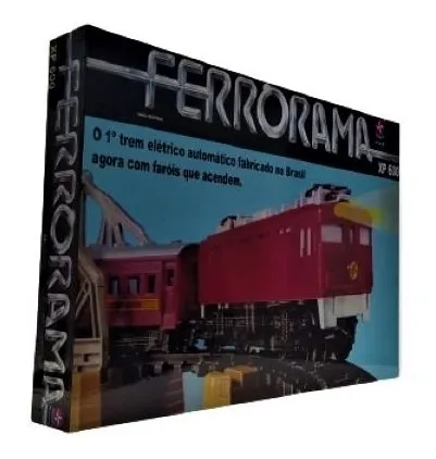 Brinquedo - Ferrorama - O Primeiro trem elétrico automá