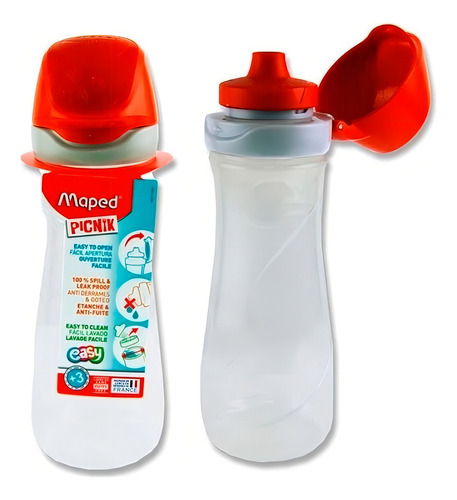 Garrafa de água vermelha Origins 580ml 871703 Maped
