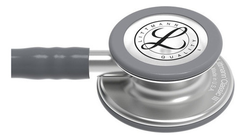 Estetoscópio 3m Littmann Classic Lii Color Gris Acero 5621