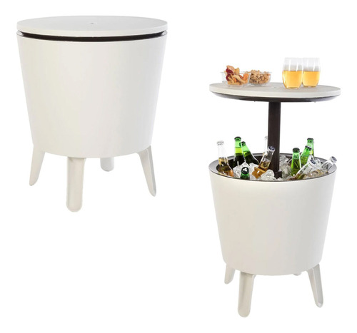 Cooler 2x1 Cool Bar Branco 42 Latas Keter