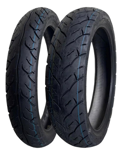 Par Pneu Moto 70 90 14 + 90 80 14 K493 Kenda