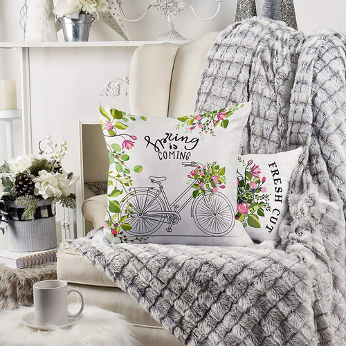 Juego De Fundas Decorativas J Pillowcase Para Primavera De 2