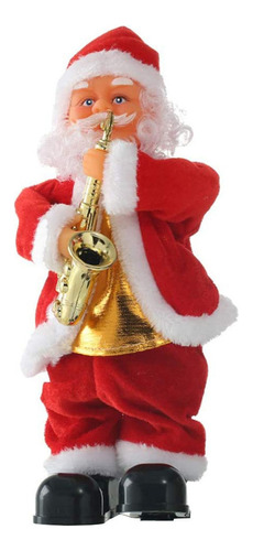 Juguete navideño con canto de Papá Noel, decoración musical, color, 1 unidad