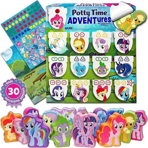 Lil Advents Potty Time Adventures - My Little Pony Con 14 Pr