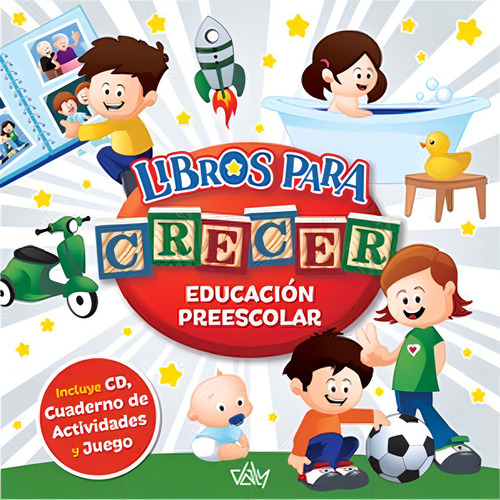 Libros Para Crecer: Educ. Preescolar - 8 Libros Con Estuche