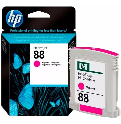 Imagen 2 de 3 de Cartucho Hp C9387a Magenta (#88) Original Oferta