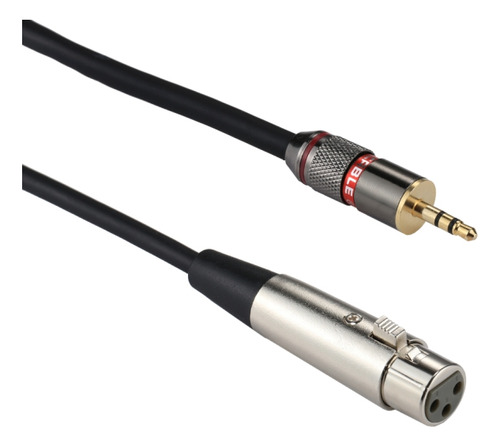 Cable Adaptador De Audio Xlr Cannon Hembra De 3,5 Mm Macho A