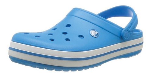 Imagen 2 de 6 de Crocs Crocband Ocean White Unisex Original Envio Gratis