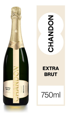 Champagne Chandon Extra Brut Full. Quirino Bebidas