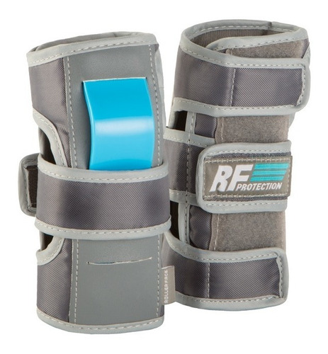 Set De Protección Para Patinaje Rollerface Azul/gris