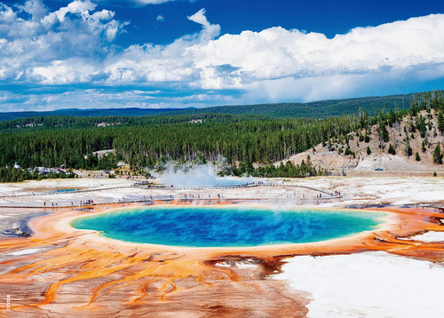 Rompecabezas 1000 Piezas Parque Nacional Yellowstone, Cartón