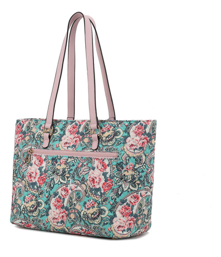 Bolso De Mano Mkf Collection Hallie Quilted Cotton Botanical