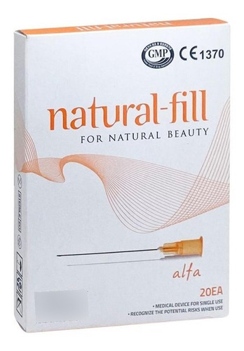 Canulas Natural Fill 5 Pack 27gx40mm Envio Gratis