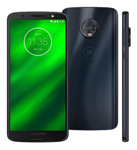 Smartphone Motorola Moto G6 Plus Xt1926 Índigo Com 64gb