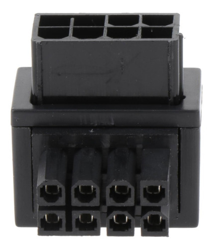 Adaptador De Corriente Duradero Ángulo De 90 Grados Negro