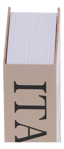 Livro Decorativo: Simulação Segura, Cofrinho