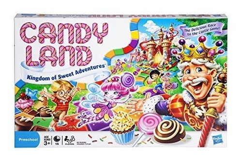 Tabla De Juego Hasbro Gaming Candy Land Kingdom Of Sweet Adv