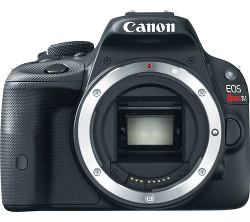  Canon Eos Rebel Sl1 Dslr Color  Negro