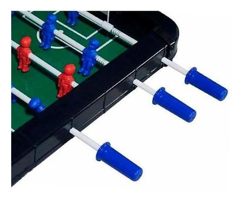 Imagem 3 de 6 de Jogo Pebolim Mesa De Futebol Infantil Braskit Criança