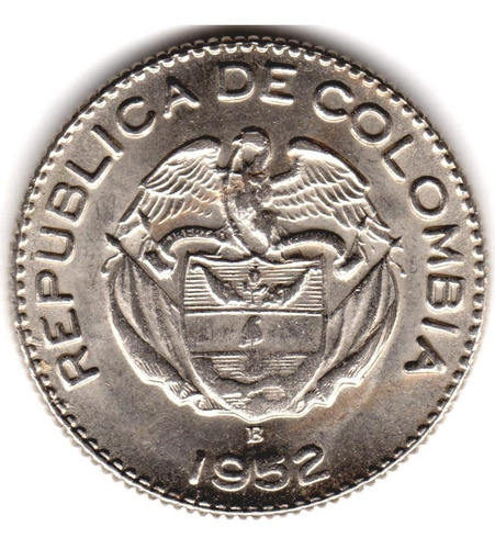 10 Centavos 1952 Bogotá Nueva