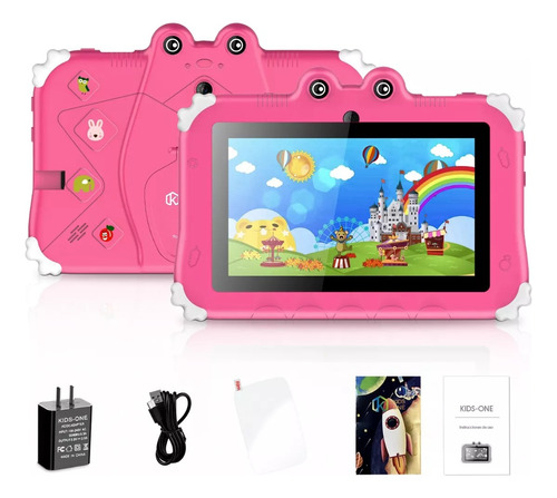 Tablet  Kids One E5 7" 32GB rosa y 3GB de memoria RAM