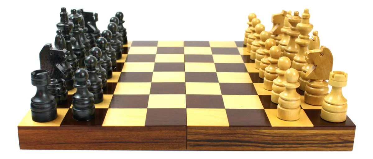 Primeira imagem para pesquisa de tabuleiro de xadrez madeira
