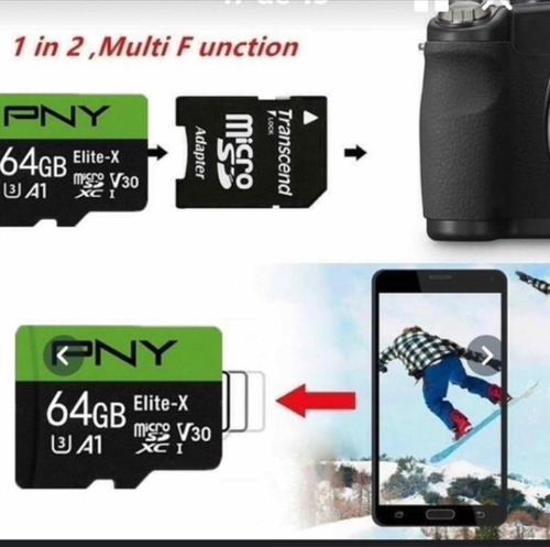 Imagem 6 de 8 de Cartão De Memória Micro Sd Pro Eilte Sd3 Xc1 De 512 Gb Lacra