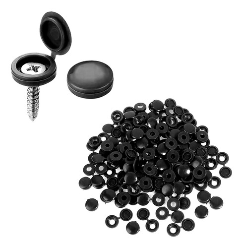 Kit 1000 Capas Tampas Acabamento Esconder Parafuso Móveis