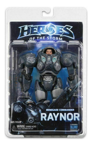 Figura Heroes De La Tormenta - Raynor - Neca