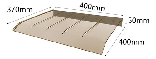Toldo Duradero Para Ventana Para Protección Contra 40x40cm