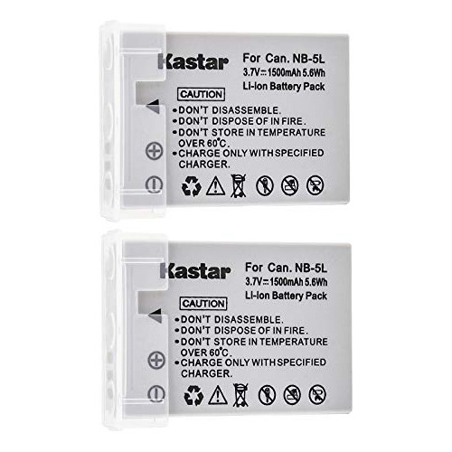 Nb 5l Battery 2 Pack Canon Powershot S100 S110 Sd700 Sd...