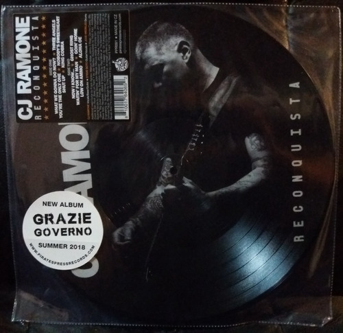 Cj Ramone Reconquista(vinilo Picture Disc Nuevo ).