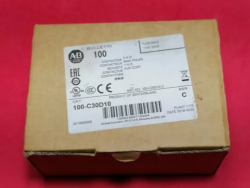 Allen-bradley 100-c30d10 Contactor